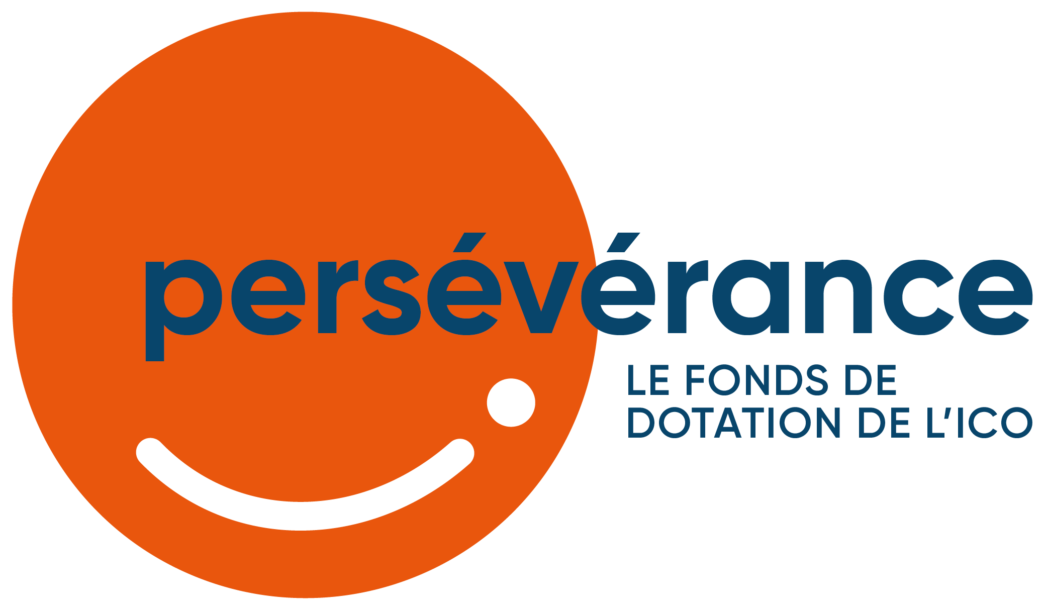 page d'accueil de Persévérance, le fonds de dotation de l'ICO